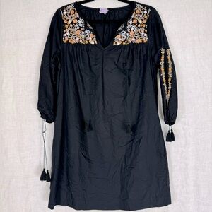 Madewell Embroidered Boho Mini Dress